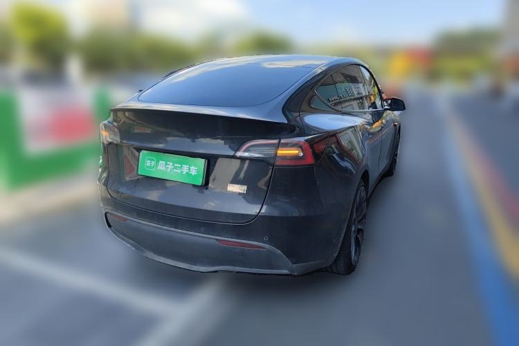 Used Tesla Model Y 2023 High-Performance All-Wheel-Drive Version Rear Right 45 Deg