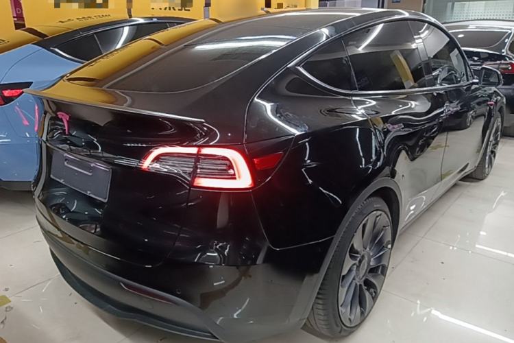 Used Tesla Model Y 2023 High-Performance All-Wheel-Drive Version Rear Right 45 Deg