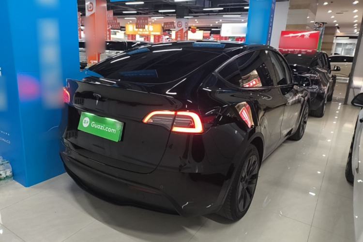 Used Tesla Model Y 2023 Long-Range All-Wheel-Drive Version Rear Right 45 Deg