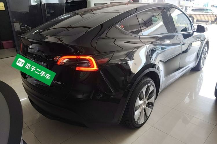 Used Tesla Model Y 2023 Long-Range All-Wheel-Drive Version Rear Right 45 Deg