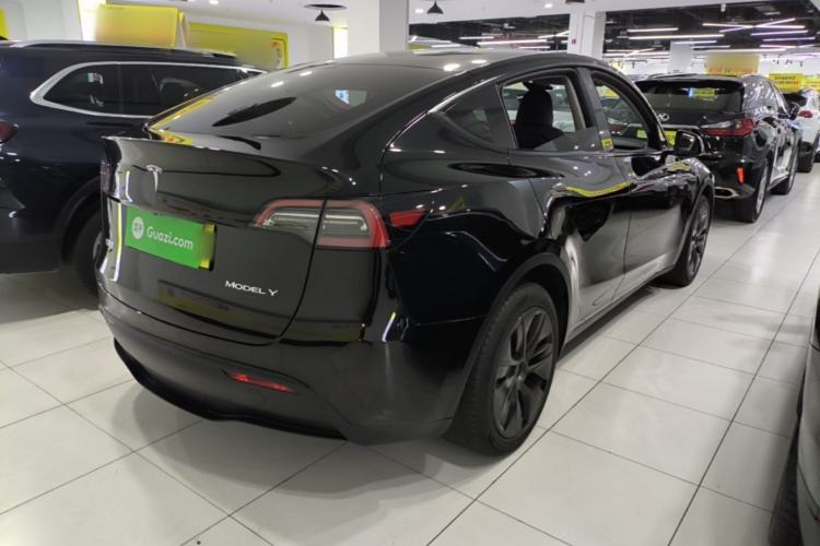 Used Tesla Model Y 2023 Long-Range All-Wheel-Drive Version Rear Right 45 Deg