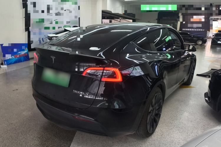 Used Tesla Model Y 2023 High-Performance All-Wheel-Drive Version Rear Right 45 Deg