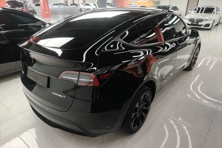 Used Tesla Model Y 2023 Long-Range All-Wheel-Drive Version Rear Right 45 Deg