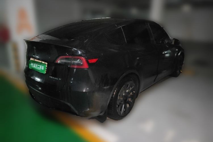 Used Tesla Model Y 2023 Long-Range All-Wheel-Drive Version Rear Right 45 Deg