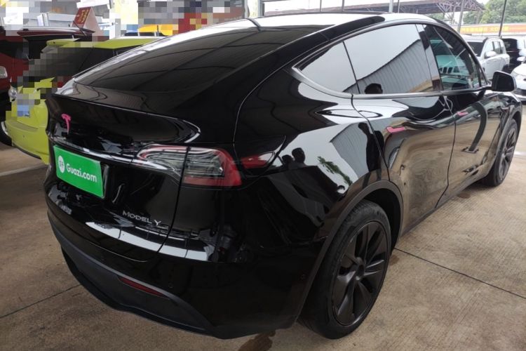 Used Tesla Model Y 2023 Long-Range All-Wheel-Drive Version Rear Right 45 Deg