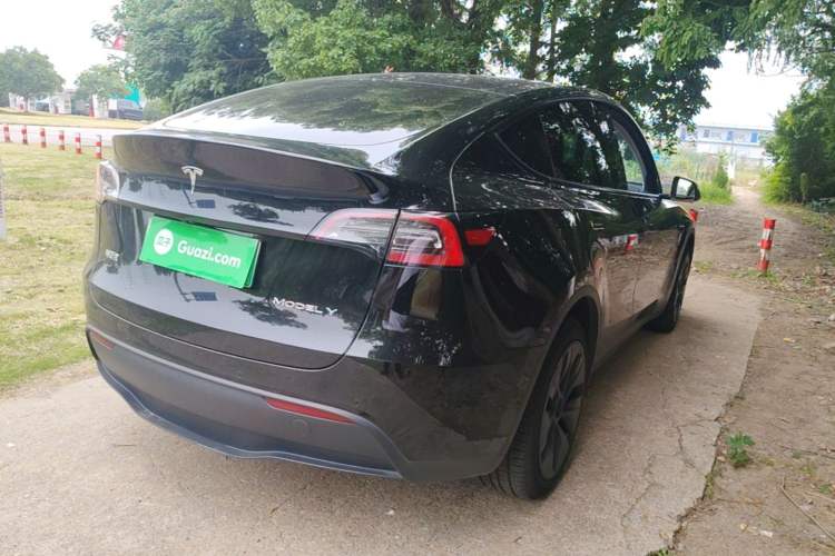 Used Tesla Model Y 2023 Long-Range All-Wheel-Drive Version Rear Right 45 Deg