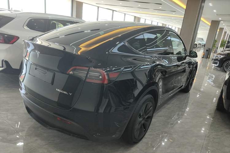 Used Tesla Model Y 2023 Long-Range All-Wheel-Drive Version Rear Right 45 Deg