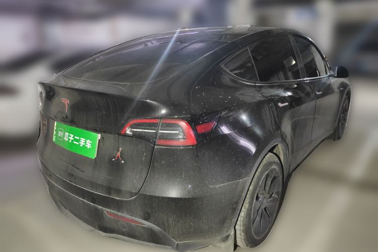 Used Tesla Model Y 2023 Long-Range All-Wheel-Drive Version Rear Right 45 Deg