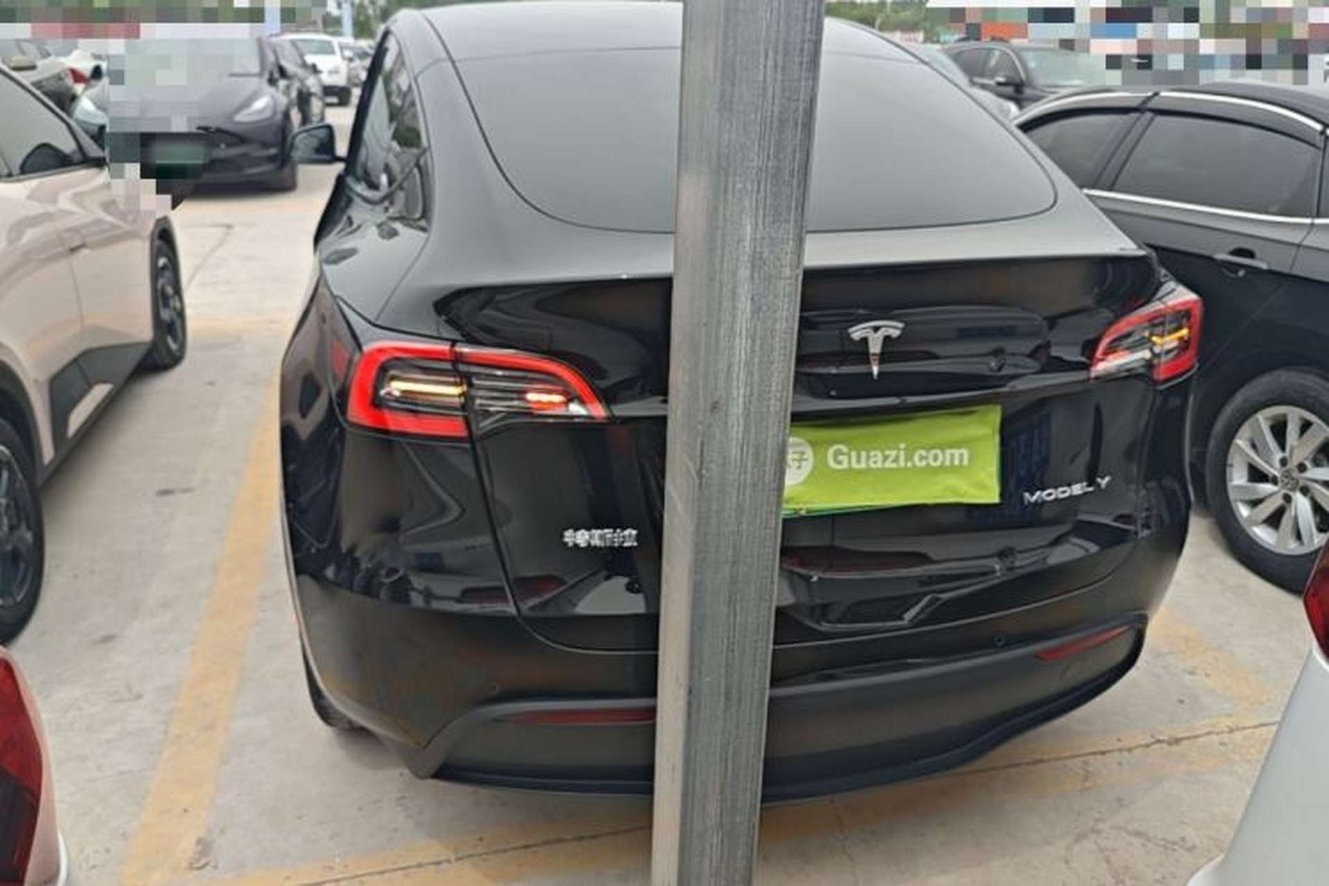 Used Tesla Model Y 2023 Long-Range All-Wheel-Drive Version Rear