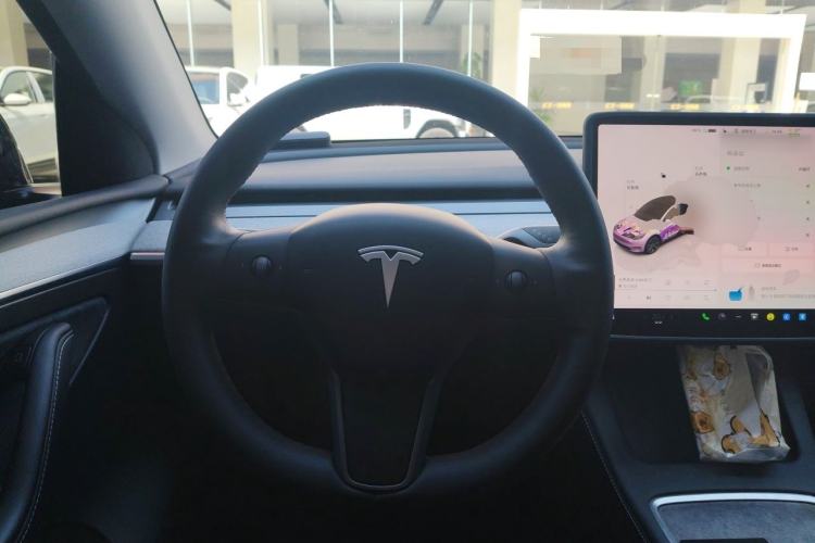 Used Tesla Model Y 2023 Rear-Wheel-Drive Version Steering Wheel