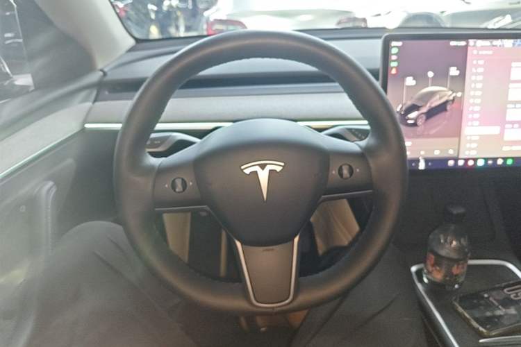 Used Tesla Model Y 2023 Rear-Wheel-Drive Version Steering Wheel