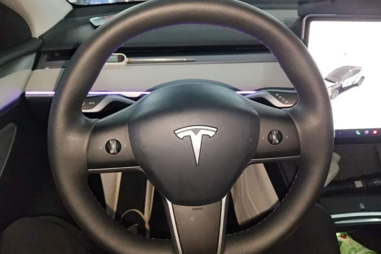 Used Tesla Model Y 2023 Rear-Wheel-Drive Version Steering Wheel