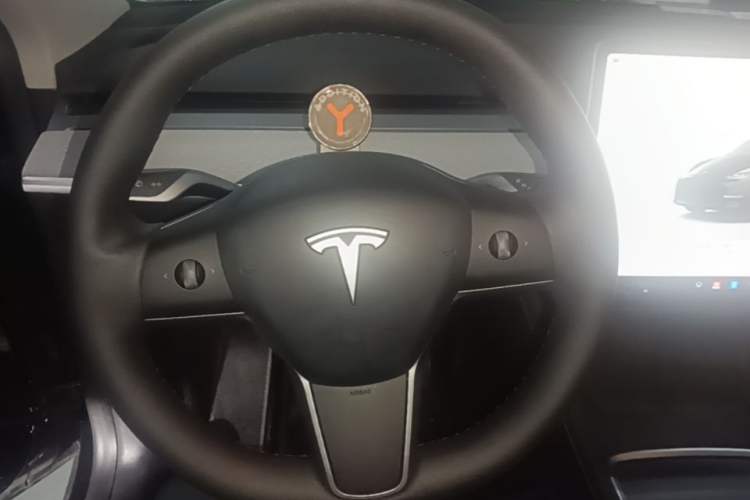 Used Tesla Model Y 2023 Rear-Wheel-Drive Version Steering Wheel