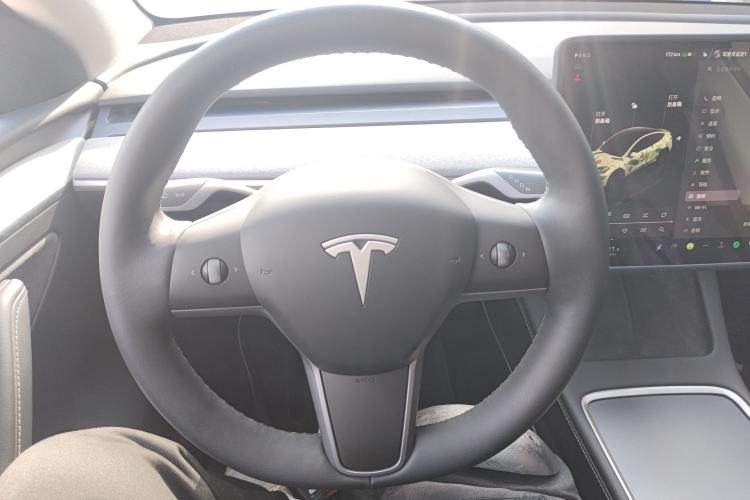 Used Tesla Model Y 2023 Rear-Wheel-Drive Version Steering Wheel