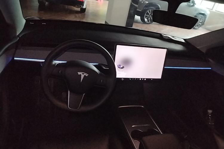 Used Tesla Model Y 2023 Long-Range All-Wheel-Drive Version Steering Wheel