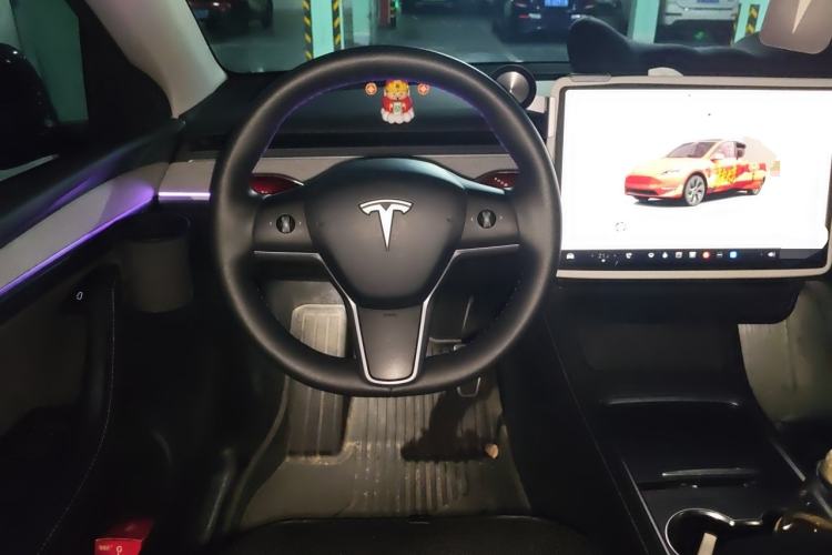 Used Tesla Model Y 2023 Rear-Wheel-Drive Version Steering Wheel
