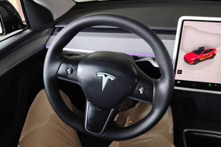 Used Tesla Model Y 2023 Rear-Wheel-Drive Version Steering Wheel