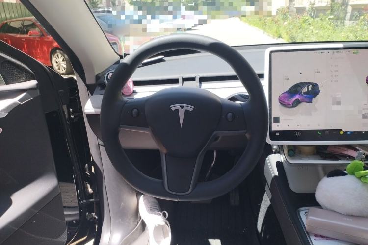 Used Tesla Model Y 2023 Rear-Wheel-Drive Version Steering Wheel