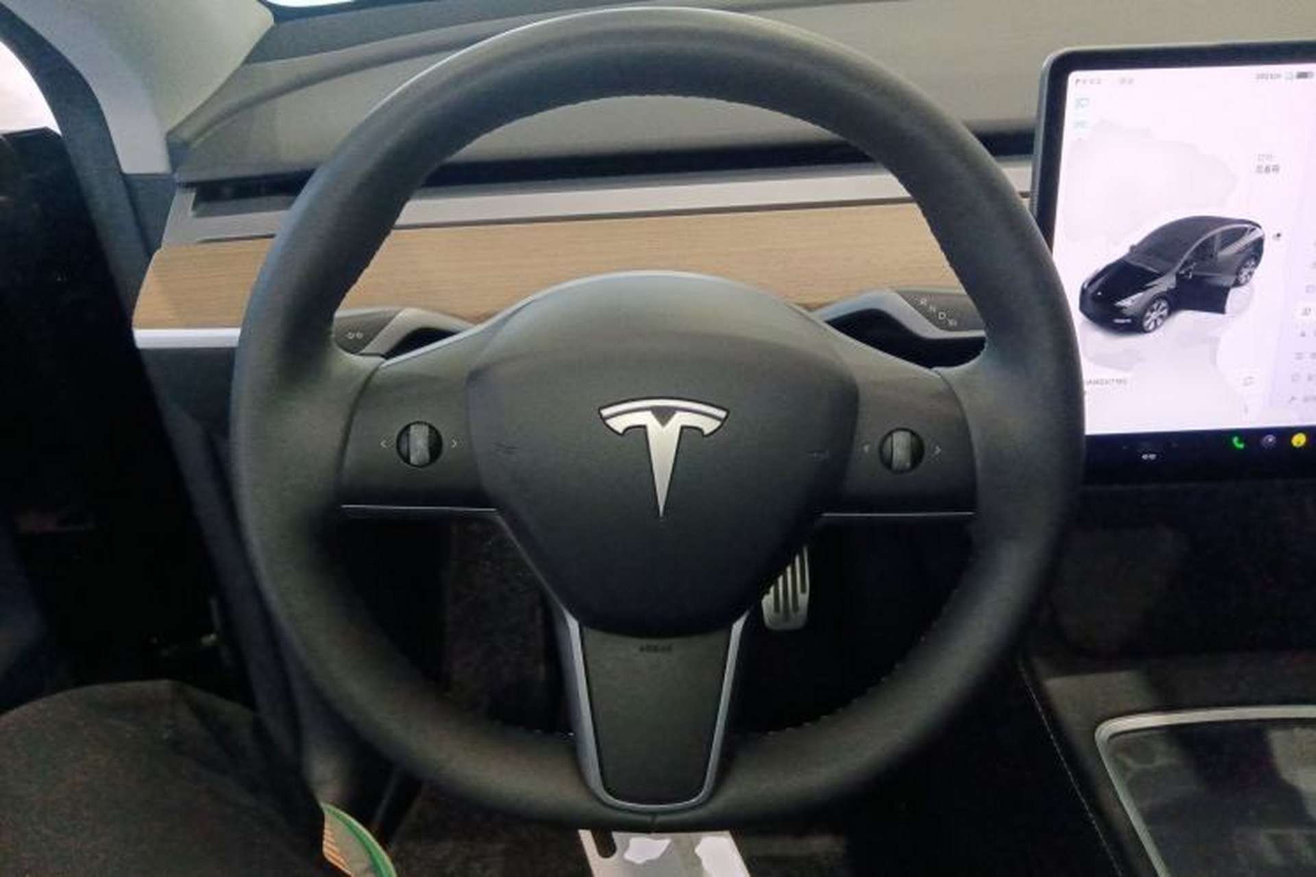 Used Tesla Model Y 2023 Rear-Wheel-Drive Version Steering Wheel