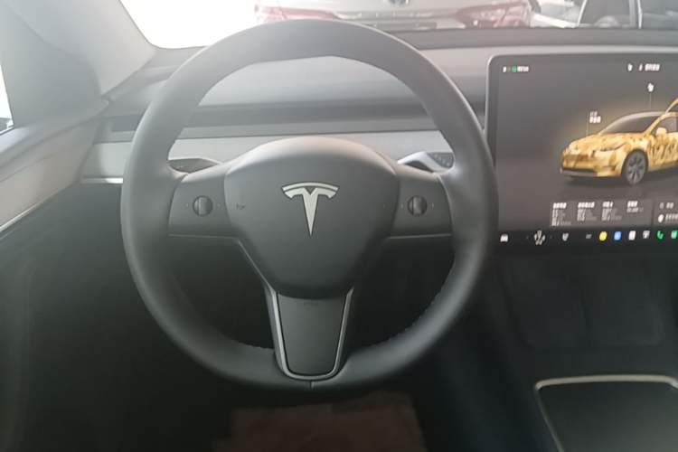 Used Tesla Model Y 2023 Rear-Wheel-Drive Version Steering Wheel