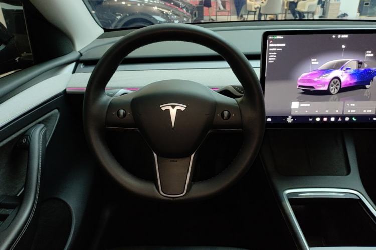 Used Tesla Model Y 2023 Rear-Wheel-Drive Version Steering Wheel