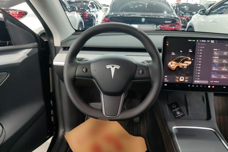 Used Tesla Model Y 2023 Rear-Wheel-Drive Version Steering Wheel