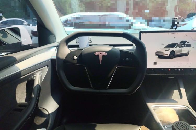 Used Tesla Model Y 2023 Long-Range All-Wheel-Drive Version Steering Wheel