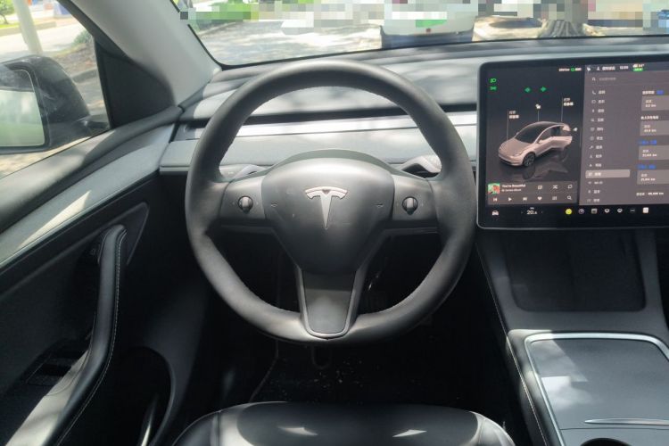 Used Tesla Model Y 2023 Rear-Wheel-Drive Version Steering Wheel