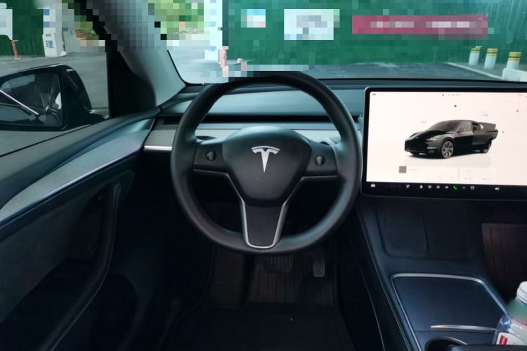 Used Tesla Model Y 2023 Rear-Wheel-Drive Version Steering Wheel