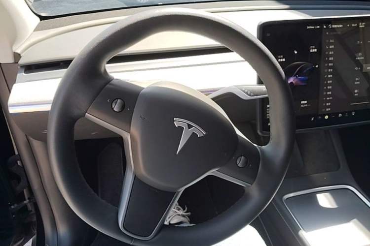 Used Tesla Model Y 2023 Rear-Wheel-Drive Version Steering Wheel