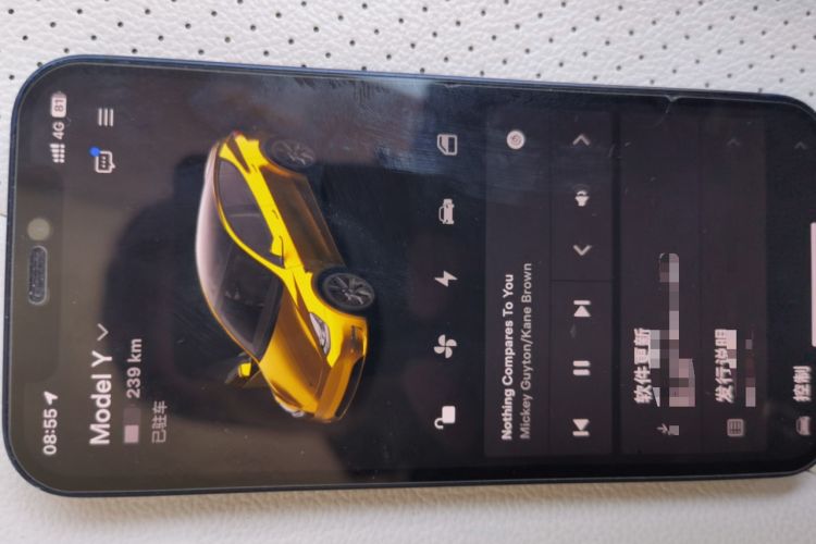 Used Tesla Model Y 2023 Long-Range All-Wheel-Drive Version Vehicle Key