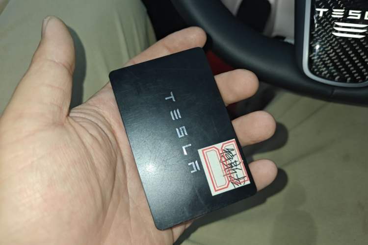 Used Tesla Model Y 2023 Rear-Wheel-Drive Version Vehicle Key