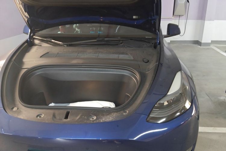 Used Tesla Model Y 2023 Long-Range All-Wheel-Drive Version Engine Bay Left