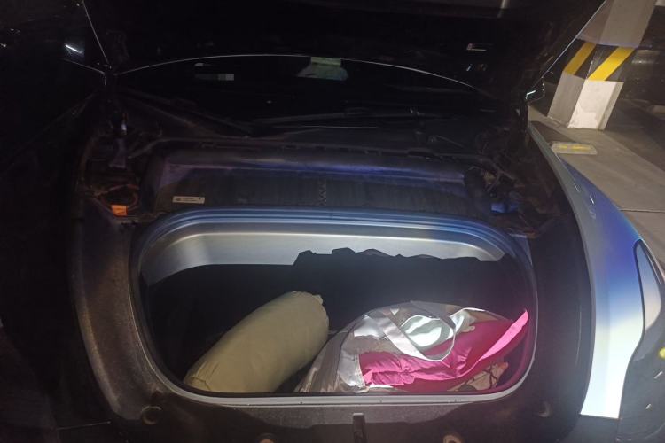 Used Tesla Model Y 2023 Rear-Wheel-Drive Version Engine Bay