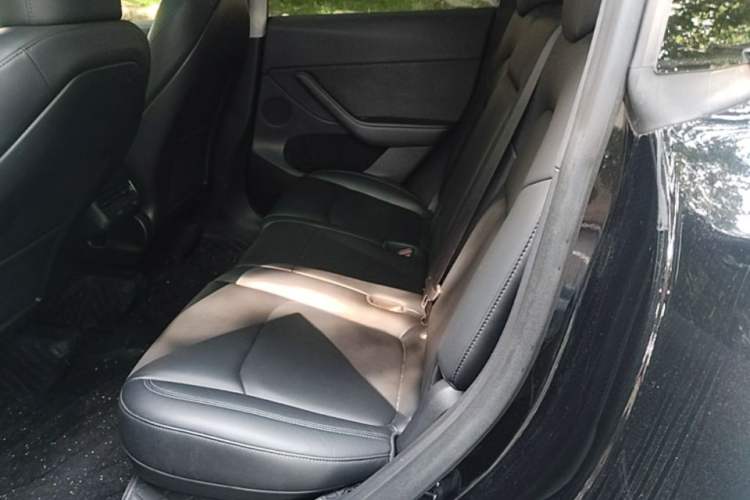Used Tesla Model Y 2023 Long-Range All-Wheel-Drive Version Left Rear Seat