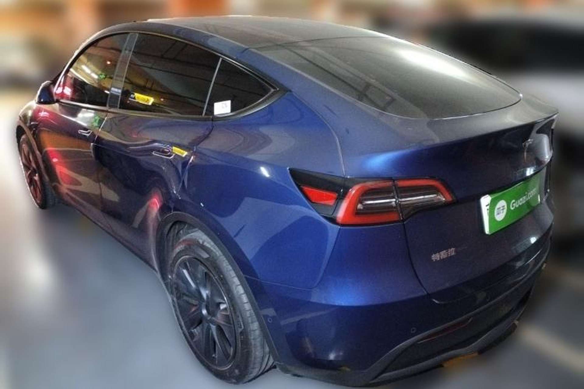 Used Tesla Model Y 2023 Long-Range All-Wheel-Drive Version Rear Left 45 Deg
