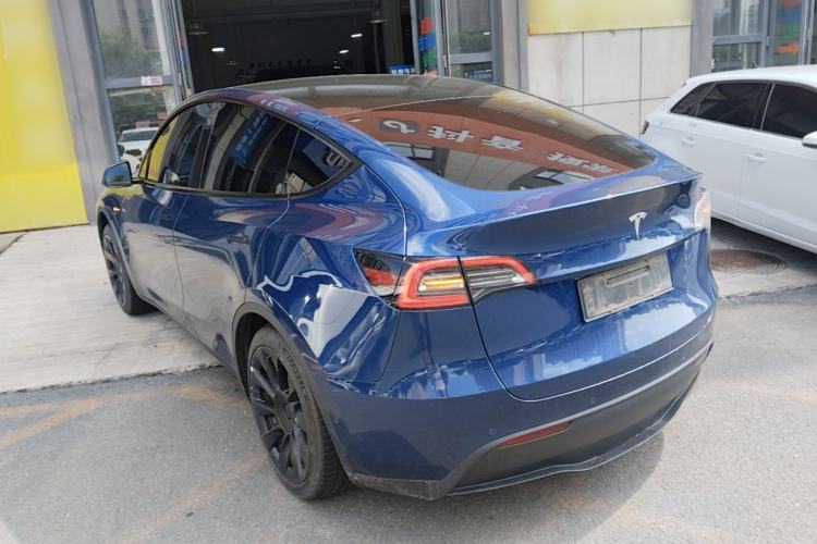 Used Tesla Model Y 2023 Long-Range All-Wheel-Drive Version Rear Left 45 Deg