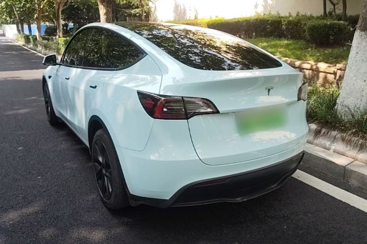 Used Tesla Model Y 2023 Long-Range All-Wheel-Drive Version Rear Left 45 Deg