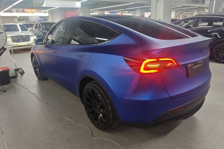Used Tesla Model Y 2023 Long-Range All-Wheel-Drive Version Rear Left 45 Deg