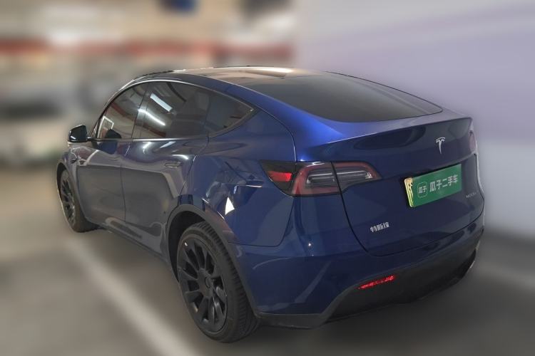 Used Tesla Model Y 2023 Long-Range All-Wheel-Drive Version Rear Left 45 Deg