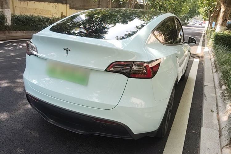 Used Tesla Model Y 2023 Long-Range All-Wheel-Drive Version Rear Right 45 Deg