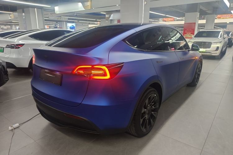 Used Tesla Model Y 2023 Long-Range All-Wheel-Drive Version Rear Right 45 Deg