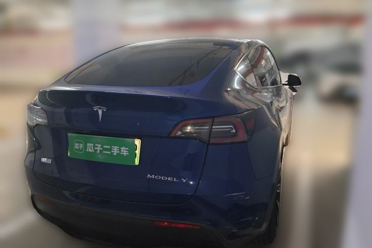 Used Tesla Model Y 2023 Long-Range All-Wheel-Drive Version Rear Right 45 Deg
