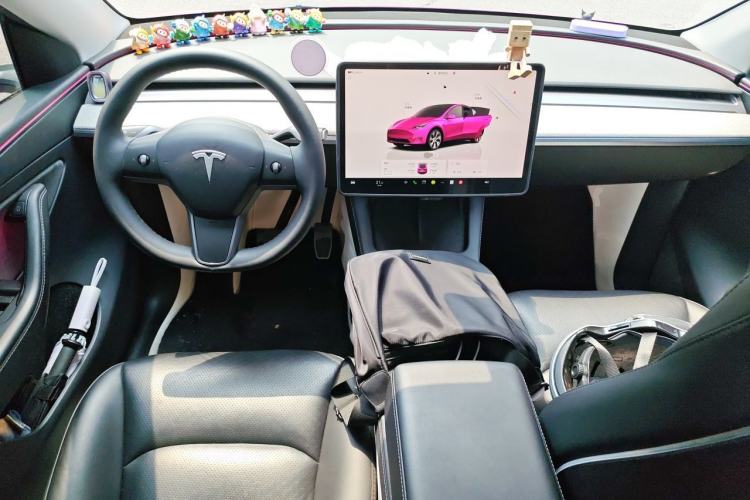 Used Tesla Model Y 2023 Long-Range All-Wheel-Drive Version Center Console