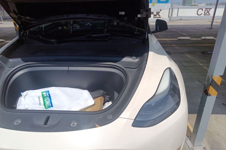 Used Tesla Model Y 2023 Long-Range All-Wheel-Drive Version Engine Bay Left