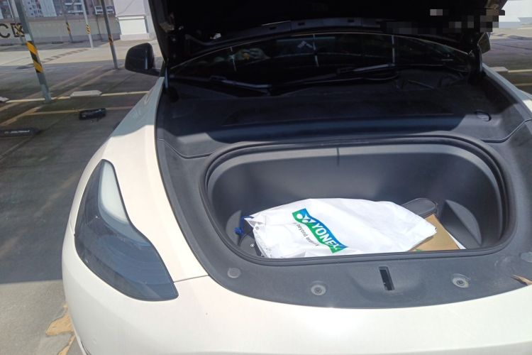 Used Tesla Model Y 2023 Long-Range All-Wheel-Drive Version Engine Bay Right