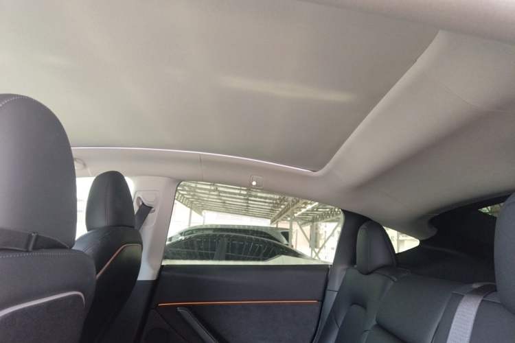 Used Tesla Model Y 2023 Long-Range All-Wheel-Drive Version Headliner