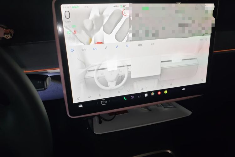 Used Tesla Model Y 2023 Rear-Wheel-Drive Version Audio And AC Panel