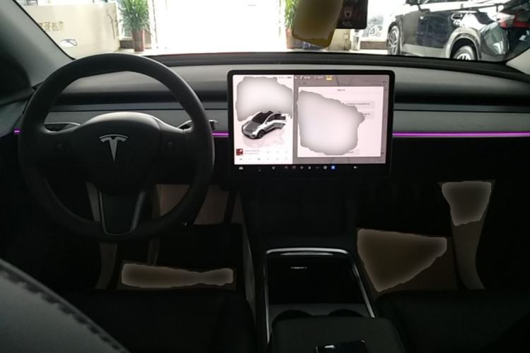 Used Tesla Model Y 2023 Rear-Wheel-Drive Version Center Console