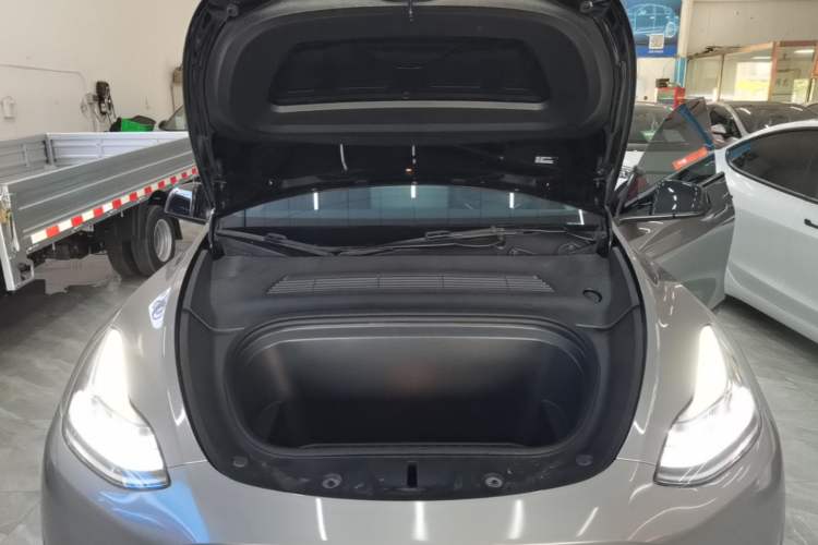 Used Tesla Model Y 2023 Long-Range All-Wheel-Drive Version Engine Bay